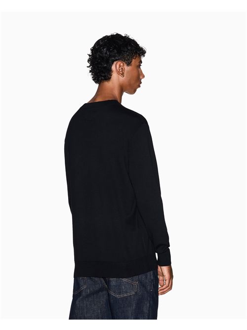 Maglione girocollo in misto cotone ARMANI EXCHANGE | XM000338AF12291/UC001